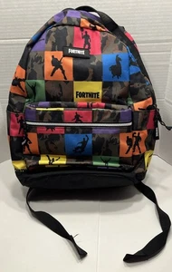 Mochila multiplicadora grande para niños Fortnite personajes en bolsillos cuadrados multicolores - Imagen 1 de 22