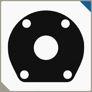 Espaciador de montaje de bajo compatible con Yamaha, impreso en 3D negro, baja masa/híbrido - Imagen 1 de 3