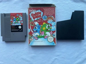 Bubble Bobble - NES - Pal Version - Game cart and box - good condition - Picture 1 of 15