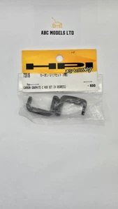 HPI RS4 Wheel hub carrier set in Carbon Graphite. 4 degrees offset P/N 73518 - Picture 1 of 1