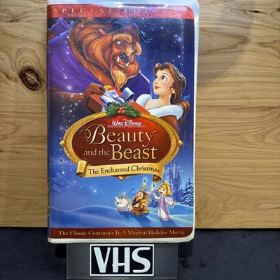 Beauty and the Beast: An Enchanted Christmas (VHS, 2002) * Buy 2 Get 1 Free Foto 1 de 2