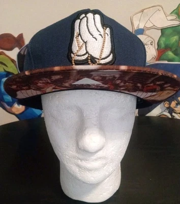 Gorra Cayler And & Sons Break Bread, Jesus The Last Supper SnapBack arte azul Foto 1 de 4