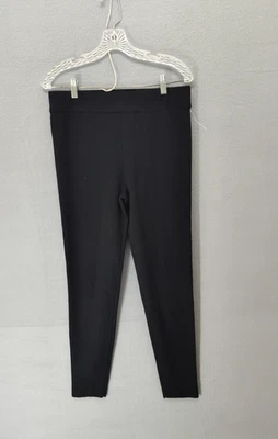 Cable & Gauge Pants Womens Large Black Pull On Stretch Leggings Lounge Yoga - Image 1 of 4