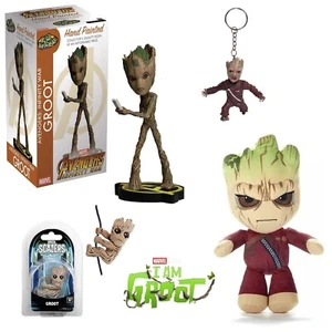 Paquete Angry Groot - Llavero Neca Head Knocker + Escalador + Peluche + Figura Llavero 3D - Imagen 1 de 7
