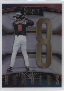 2023 Panini Select Select Numbers Silver Prizm Cal Ripken Jr Cal Ripken #SN4 HOF