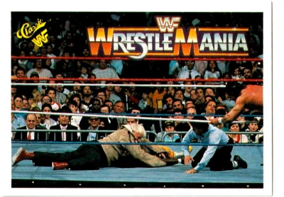 DONALD TRUMP RINGSID - Bobby The Brain Heenan 1990 Classic WWF  #56 - Image 1 of 2