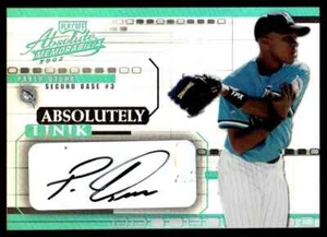 2002 Playoff Absolute Memorabilia Absolutely Ink Pablo Ozuna Auto Florida - Picture 1 of 2