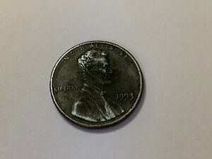 1993 LINCOLN PENNY ~ RARE ZINK ERROR ~ MISSING COPPER LAYER MINT 2.4 GRAMS