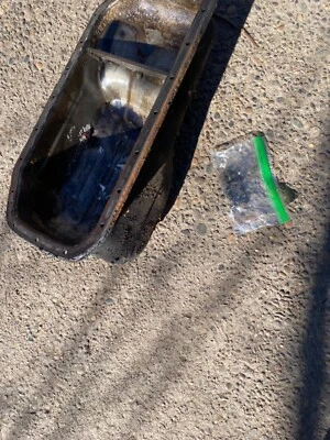 BMW e10 2002tii M10 Engine Oil Pan OEM 1962-1976 GENUINE 11131255164 - Image 1 of 4