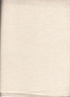 Suéter de tecido 1 jarda malha creme 100% algodão 48" de largura - Imagem 1 de 2