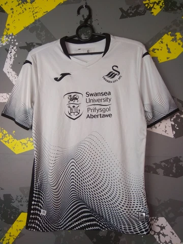 Swansea City Home football shirt 2020 - 2021 Joma Polyester Young Size XL ig93 Cover