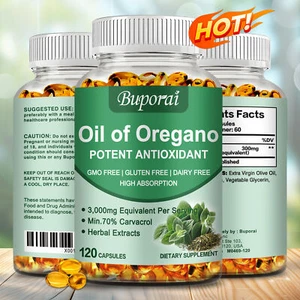 Oil of Oregano - with 70% Carvacrol -Antioxidant,for Gut Heart & Immune Support - Picture 1 of 12