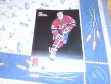 RUSS COURTNALL   MONTREAL CANADIENS     POSTER COLOR  8 BY 11  7 JOURS