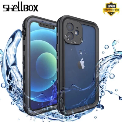 Shockproof Dustproof Waterproof Clear Case for iPhone 17 16 15 14 13 12 Pro Max - Image 1 of 4