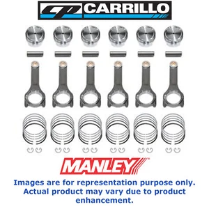 CP Pistons Manley H-Beam Rods Fits Nissan RB25DET NEO Bore 86.5mm + 0.5mm 9.0:1 - Bild 1 von 9