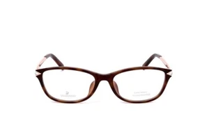 Swarovski SK5293-D 052 Havana Plastic Optical Eyeglasses Frame 52-16-140 - Picture 1 of 3