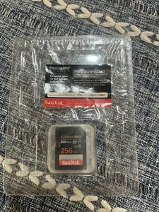 SanDisk256GB Extreme PRO SDXC UHS-I Memory Card - C10, U3, V30, 4K UHD, SD Card - Picture 1 of 1