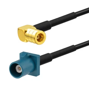 10x Fakra Z Male to SMB DAB Cable 6" for DAB Car Aerial GPS AM/FM Blaupunkt JVC - Zdjęcie 1 z 8