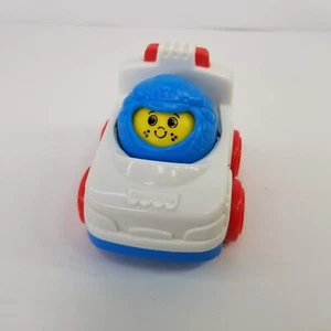 Coche de policía de juguete vintage McDonalds Fisher Price menos de 3 comidas Roly Poly 1996 - Imagen 1 de 8