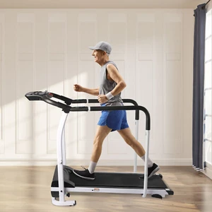 Electric Treadmill Home Elderly Walking Pad Machine Folding Frame Fitness Gym - Picture 1 of 21