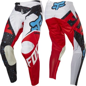 Fox Racing Youth Kinder Motocross 180 Hose Nirv Weiß/Rot Quad Hose - Picture 1 of 3