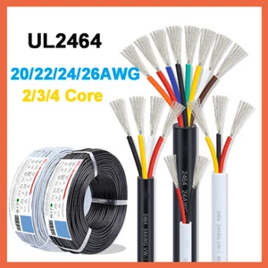 UL2464 Multicore Power Wire Cable 20/22/24/26AWG Signal Control Cable 2 3 4 Core - Picture 1 of 9
