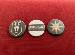 HSK Henderson Silver Knights memorabilia - 3 x 1.75" fridge magnets - Picture 1 of 1