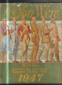 AUSTRALIAN WAR MEMORIAL , publication , hc/dj , AS YOU WERE , 1947 , SERVICES - Picture 1 of 1