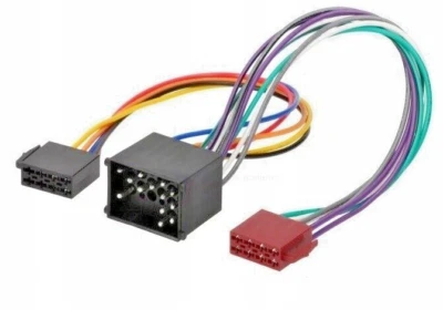 Radio Adapter for BMW Mini Landrover MG Rover 17 Pole Rund-Pin Iso E36 - Image 1 of 4