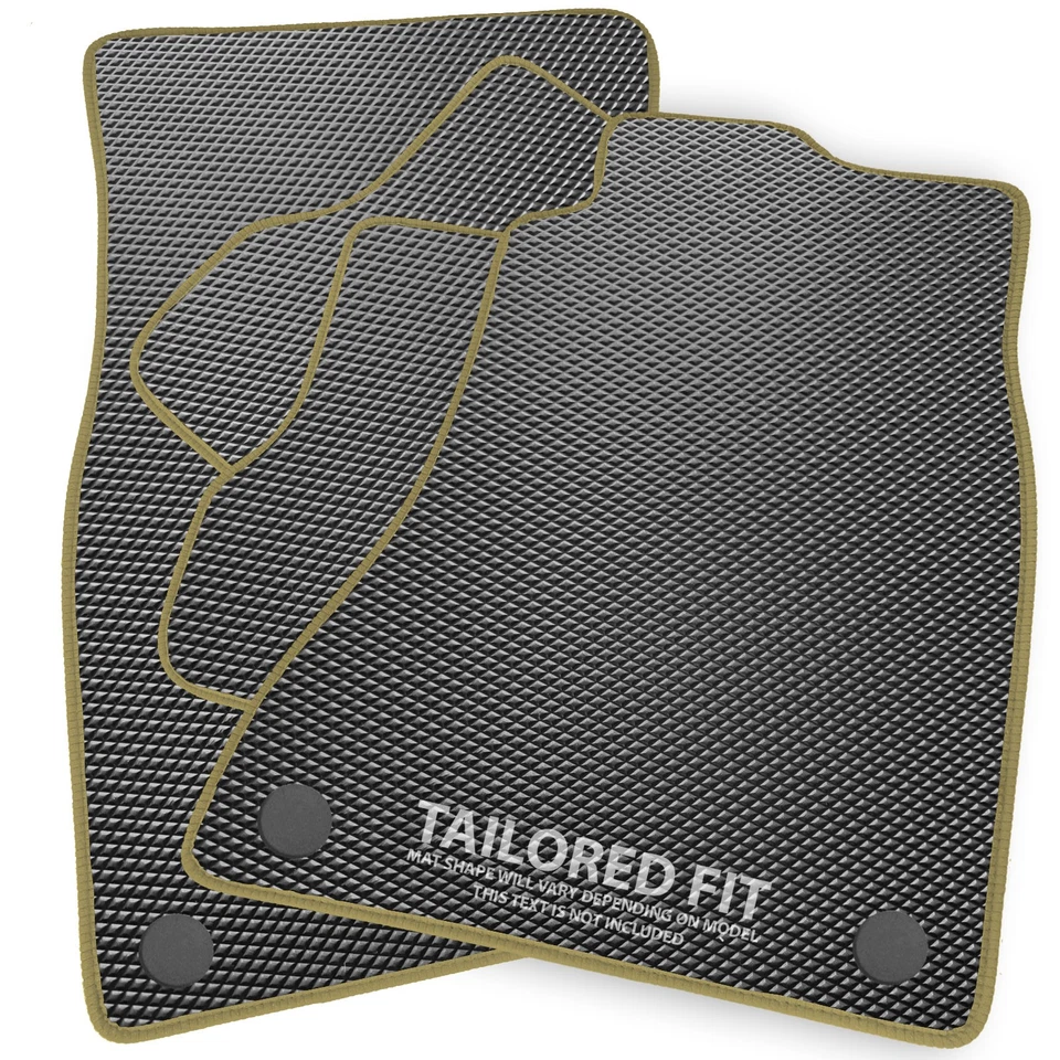 Tapetes de coche de goma a medida Volkswagen Lupo 1997-2005 diamante [B] Foto 1 de 1