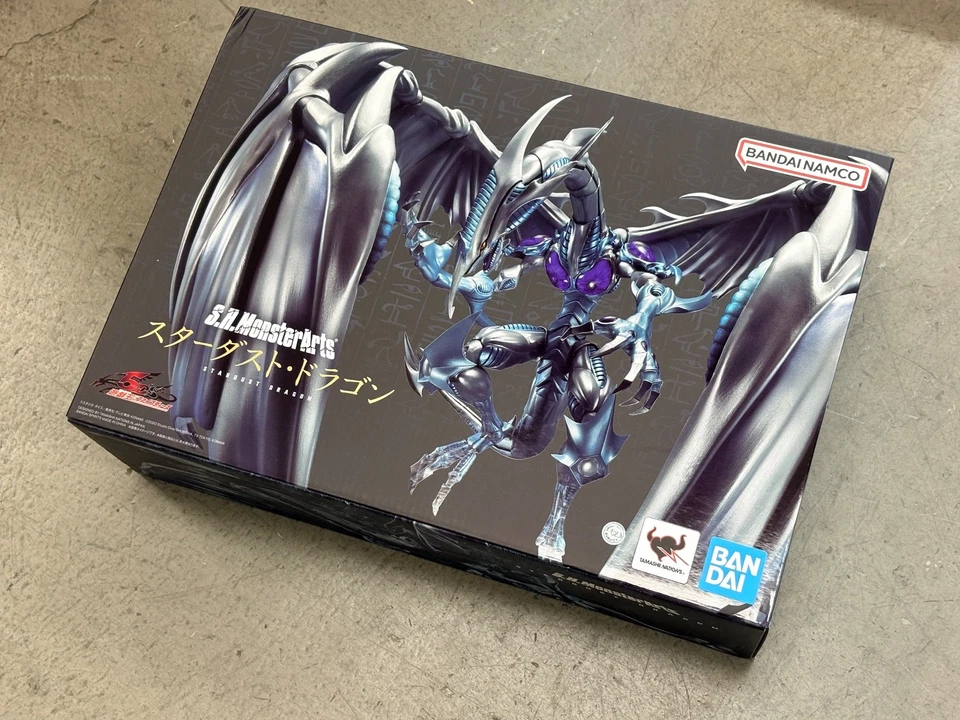 BAS67503: Bandai Yu-Gi-Oh! Figura de acción 5D's S.H.MonsterArts Stardust Dragon Foto 1 de 4