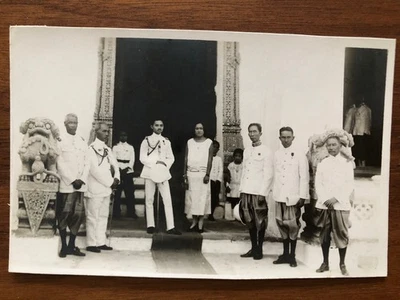 TAILANDIA SIAM POSTAL ANTIGUA REY REINA DE SIAM!! Foto 1 de 2