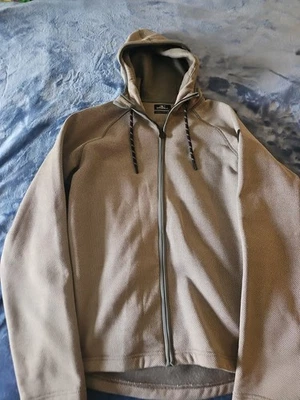 Sudadera con Capucha O'Neill Estilo Tejido Waffle Cremallera Talla XL Marrón Claro/Tostado Foto 1 de 4