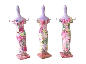 (34647) FIGURA MANIQUI MADERA DECOPATCH MALVA COLGADOR PARA COLGAR JOYAS VARIADO - Imagen 1 de 3