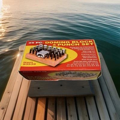 Doming Block and Punch Set, 25 Piece - Image 1 of 4