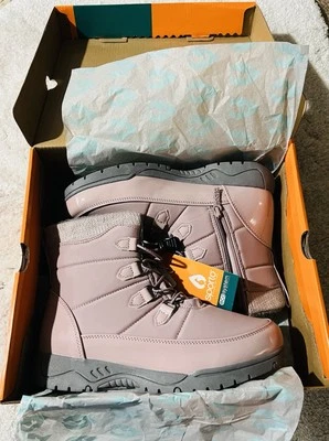 Sporto Ellie Woman’s Blush Pink Winter waterproof Boots Size 9W New in Box  - Image 1 of 4