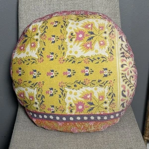 Anthropologie Home Mirella Indoor/Outdoor Cushion Plush Throw Pillow - Picture 1 of 11
