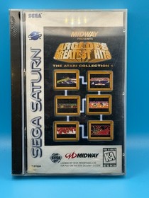 Sega Saturn Arcade's Greatest Hits: The Atari Collection 1 - CIB - Sealed in RS