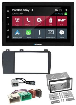 Blaupunkt DAB Bluetooth USB MP3 2DIN Autoradio für Volvo S60 V70 XC70 04-09 - Bild 1 von 4