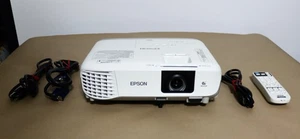 Epson PowerLite 109W 3LCD WXGA Projector 4000Lumens . Only3018-3255 Hours used - Picture 1 of 11