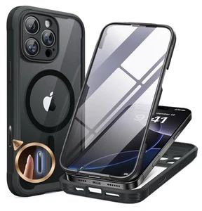 Miracase Magnetic 360° Full Body Case For The Iphone 16 Pro - Picture 1 of 7