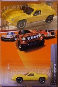 MATCHBOX #21 Lotus Europa, 2010 issue (NEW in BLISTER) - Picture 1 of 1
