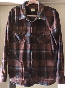O'Neill Damen Super Fleece Zuma LARGE Burgunderrot Flanell EUC - Bild 1 von 2