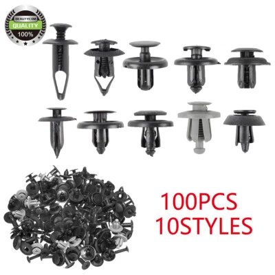 Clips de sujeción de guardabarros de parachoques 100 piezas para Audi A3 A4 A5 A6 A7 A8 Quattro allroad Foto 1 de 4