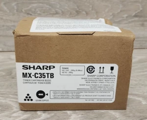 Cartucho de tóner negro Sharp MX-C35TB 42C1847-002-6112248 original fabricante de equipos originales nuevo - Imagen 1 de 9