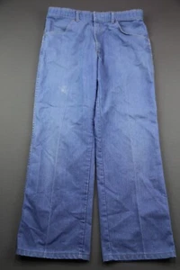 Pantalones de mezclilla de poliéster vintage para hombre Wrangler talla 34x30 (medidas 33x28) - Imagen 1 de 7