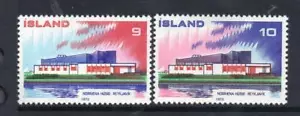 ISLANDIA MNH 1973 SG509-510 PAÍSES NÓRDICOS COOPERACIÓN POSTAL - Imagen 1 de 1