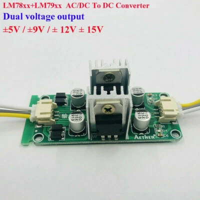 AC/DC to 5V 9V 12V 15V Rectifier Voltage Converter Regulator Power Supply Module - Image 1 of 4
