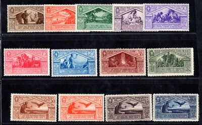 ITALY 1930 SCOTT #248-256 C23-C26 COMPLETE SET MINT LIGHT HINGE - Image 1 of 2