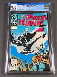 Marc Spector: Moon Knight #1 1989 CGC 9.6 3971393017 Chuck Dixon Carl Potts